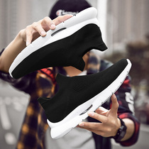 Summer breathable mesh shoes mens mesh sports and leisure fashion shoes A pedal lazy wild spirit boy mens shoes