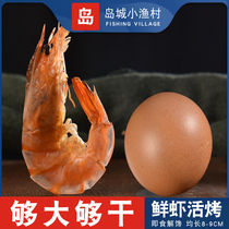 Qingdao dried shrimp ready-to-eat 500g extra large large carbon roasted dried shrimp dried shrimp dried sea shrimp dried seafood to dried shrimp