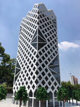 N1 150 Railway Station Scene Model Modern Commercial Building Integrated Sand Table Building Model