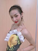 vv dance dress WIN GIRL SHOW G32 Nightingale is really super thin