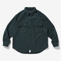 One tree appointment DESCENDANT CPOC MELTON LS SHIRT padded SHIRT 21AW