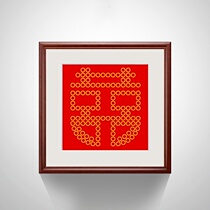 Coin Comedy with frame formwork frame 5 Mao Money Pentagon Pendulum The Wordfu Character Wedding Press Bed Material Bag