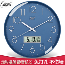 Kangbas wall clock living room clock creative simple Nordic clock Wall watch fashion personality home Modern quartz clock