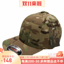 Authentic FLEXFIT Camo Army Fan Tactical Baseball Cap Multicam Trending Men Women Tongue Cap 6277MC