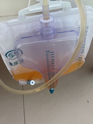 医用子母式集尿袋一次性引流袋防逆流接尿袋男精密测量尿袋3100ml