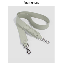 OMENTAR cowhide wide shoulder strap accessories