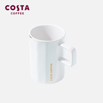 Costa Ceramic Mug with Spoon Home Office Female Couple Simple Coffee Cup Cup Gift Box