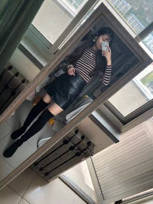 第一次尝试长腿靴&nbsp;真的显高显瘦，还是正品！！等了这么久值得。穿起来老公一个劲地夸好看，因为是宝妈了，没有选择reserve4.5跟，而是选择2.5跟，带小孩比较方便，抱小孩走路也不会累，走路不磨脚很舒服，主要是不会掉筒，不用一直去拉，可以安利给身边的朋友！