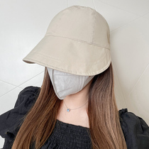 Zhao Luxi Same Summer Hat Summer Tide Prevention UV Large Head Around the Breaky Cap