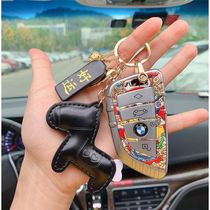 Suitable for BMW key cover 1X3X5x6 knife vanguard 2 new 3 series 1 series of upscale 7 series 525 shell buckle 320li female 530