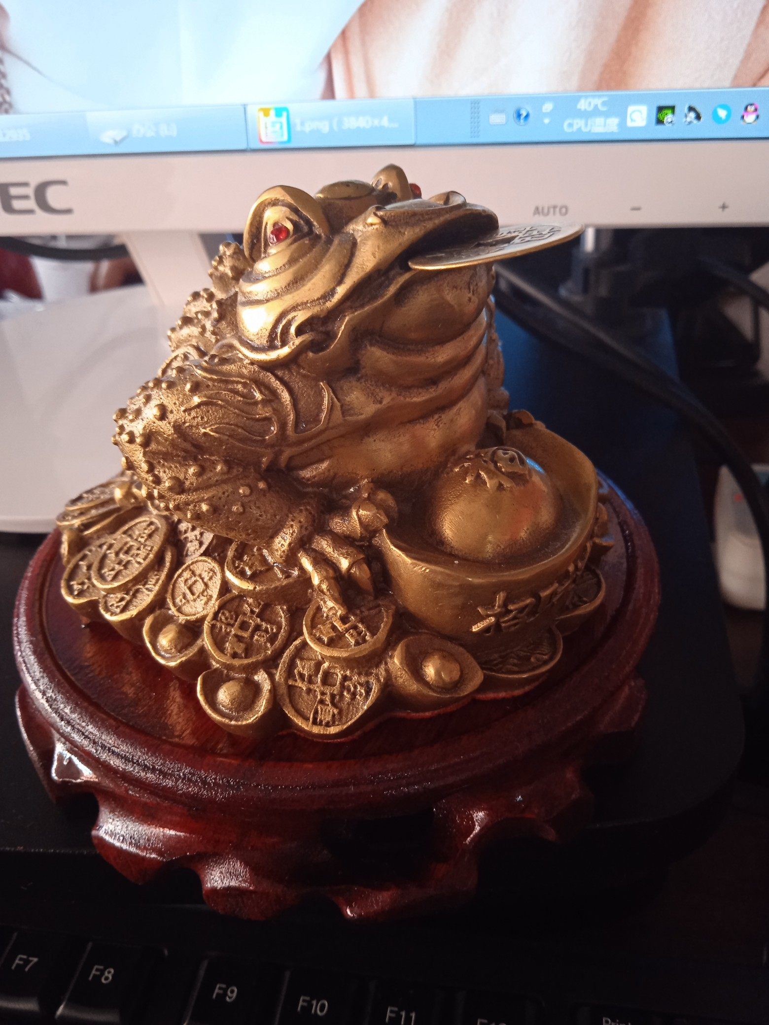 希望我们家能招财进宝财源广进.