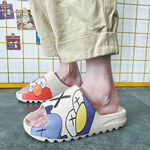 Japanese gp mens slippers wearing 2022 new dunk baskets of coconut lined with anti-slip thick bottom beach shoes
