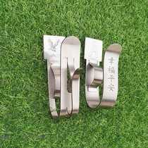 Adhesive hook electric wrench holder woodworking multifunctional disassembly pull groove single hook stainless steel thickened model