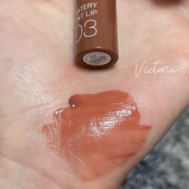 Japanese Cezanne Qianli Lip Glaze Qian Shi Li Shui Moisture Clear Lip Color Lipstick Color Long-lasting 03 Caramel Milk Tea