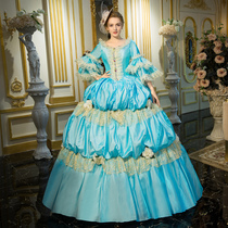 New European Womens Court Performance Costume Shadows royal Euro Photography Stage Dance Write a true Inn-style fluffy dress