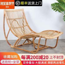 Modern simple Nordic snail chair Tiger chair Leisure fabric Lazy recliner Bedroom balcony Single sofa chair
