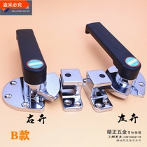 Steamer door handle Oven handle Seafood steamer handle Steamer cabinet accessories Screw-free steamer pressing door lock