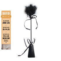 RESISTU closed eyes feel the numbness of the tactile game feather