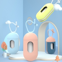 Dog ten toilet portable disposable degradable garbage bag pet ten poo bag for walking out dog cleaning bag