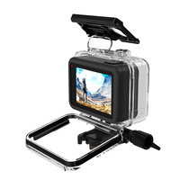 GoPro8 accessories steel film silicone cover gopro 8 waterproof shell lens filter mirror aluminum alloy rims