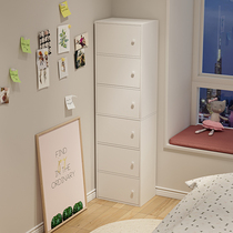 Bookcase floor leaning against wall Living room Living Room Shelf Bedroom Vertical Narrow Containing Rack Locker Minima Modern Home Bookcase