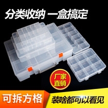 Lego Parts Storage Box Hardware Finishing Box Tool Box Electronic Components Accessories Box Dogg Plastic Sample Box