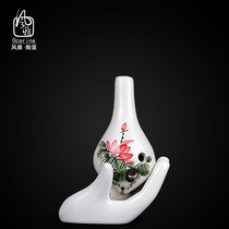 Fengya Ocarina long mouth six-hole treble G-tone ocarina Hand-painted 6-hole SG ocarina