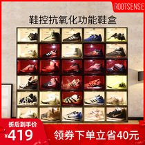 shoekong shoe control transparent acrylic AJ sneakers functional shoe box Antioxidant sterilization mildew storage high heels