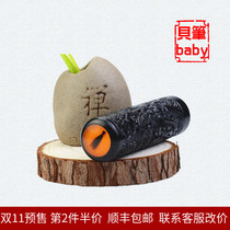 Fetal hair souvenir fetal hair seal umbilical cord seal making baby Full Moon birth baby fetal hair souvenir umbilical seal