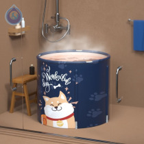 Large Tub Bath tub Bath Adult Fold free to install Childrens bath tub CUHK child foldable tub Home Sturdy