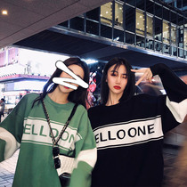 Hong Kong Tide Card Retro 100 Hitch Wool Sweater Woman 2022 Chunqiu New Womens Lazy Wind Long Sleeve Blouse Jacket