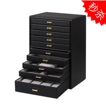 Super large capacity finishing jewelry box European Princess Korean jewelry box multi-layer jewelry first storage box gift