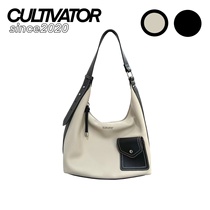 Cultivator original simple hundred-tat large capacity commuting leisure rice white shoulder sloping shoulder shoulder bagto special package