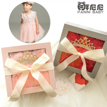 Baby new gift box set Newborn girl baby full moon gift 100-day-old dress gift spring and Autumn season