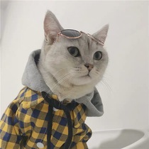 Pet Cat Dog Spring Summer Thin clothes small and large canine wool Labrador shirt Inshort