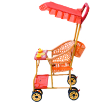 Rattan chair Summer baby stroller Imitation bamboo rattan baby Ultra-lightweight simple rattan stroller Childrens car stroller