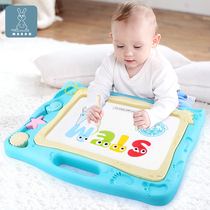  Large childrens drawing board magnetic color graffiti board Childrens painting household writing board erasable baby toy