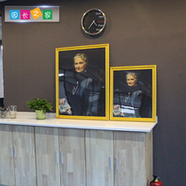 Monte Monte Montessori portrait photo frame solid wood European style fine decoration hanging wall 29 inch rectangular large picture frame