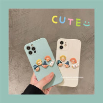 Cartoon three-dimensional character oppoa5 mobile phone case a9 ugly cute a93 fun a11 couples a8 liquid silicone a92s anti-drop a55 full edge a72 soft shell a11x trend a