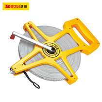 Persian tool engineering soft ruler Rack-type fiber long ruler Long tape measure 100 meters Measuring leather tape measure Portable ruler Rice ruler