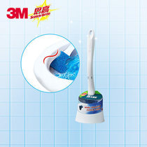 3M Sicao long-lasting and durable disposable toilet brush set with 1 base 1 brush handle and 1 brush head