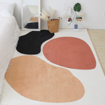 Nordic ins wind living room bedroom thickened bedside carpet Plush abstract coffee table mat modern simple trend customization