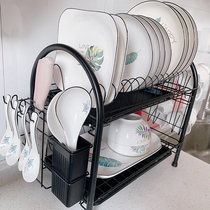 Bowl Tray Theiner Cabinet Release Containing Articles Shelve Dish Multilayer Cutlery Bowl Rack Leash Countertop Floor Kitchen