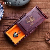 Redwood carved twelve-life shady box baby fetal furry child breast commemorative collection box birthday gift solid wood box