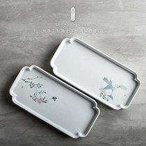 Shengshan hand-painted pot Chenghai tea tray tea table ceramic tea Sea dry bubble table original tea ceremony tea set zero match