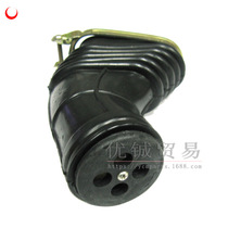 Scooter side cover side cover suction pipe GY6 engine suction pipe side cover intake pipe 125-150 ventilation