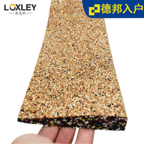 Gym rubber mat side strip strength area floor mat home with rubber side strip splicing mat