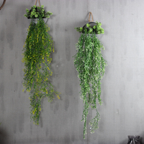 Simulation Admiralty Living-room Wall Decoration Indoor Green Plant Wall-mounted Flowers Vines Hanging Vines Plant Fake Flowers Vines