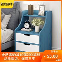 Creative arched bed head cabinet minimalist modern bedroom bedside shelve small table practical small containing cabinet cabinet