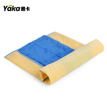 Yaka mop head flat mop replacement Cloth Mop cloth mop floor cloth thickened fiber clean double-sided distribution cloth